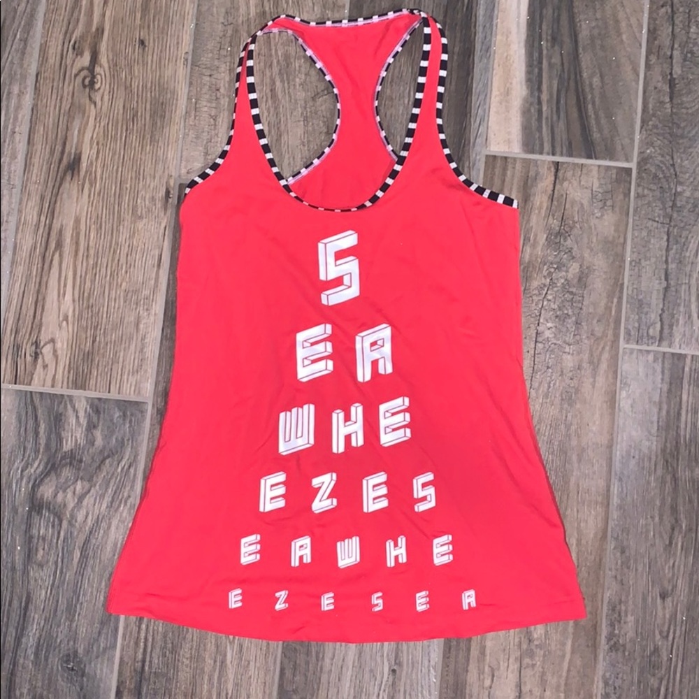 Seawheeze Red Running Tank 6